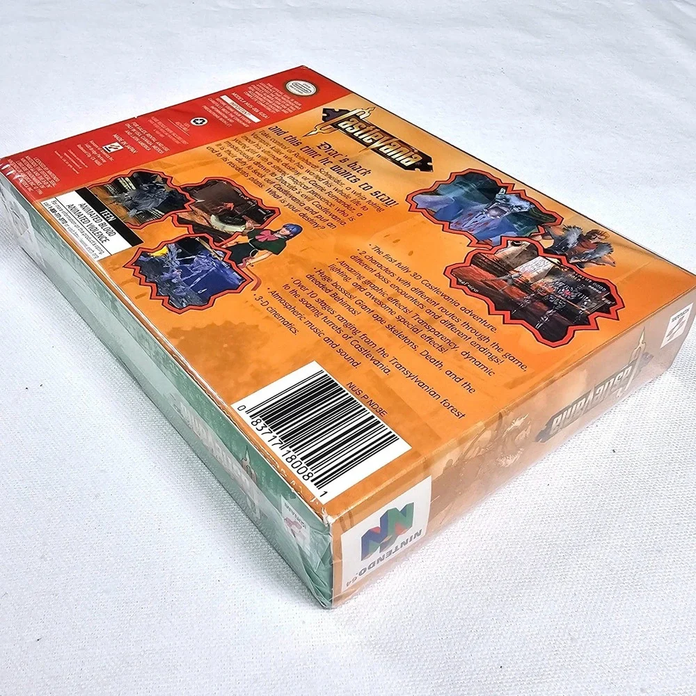 Konami Castlevania Nintendo 64 N64 Game Sealed‎ New Gold Seal